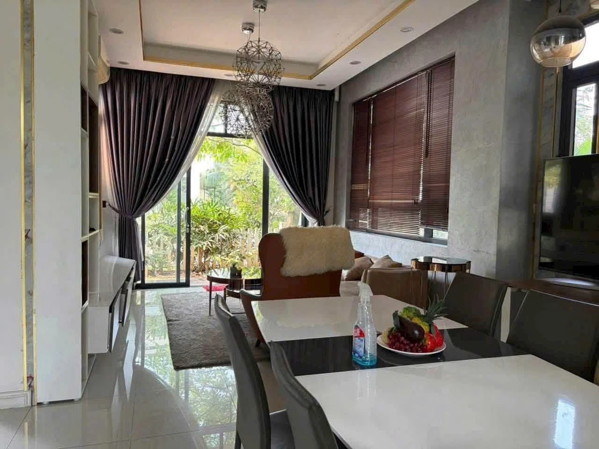 Bán biệt thự view sông 140m² mặt tiền Bến Lức Long An - Ảnh thu nhỏ 2