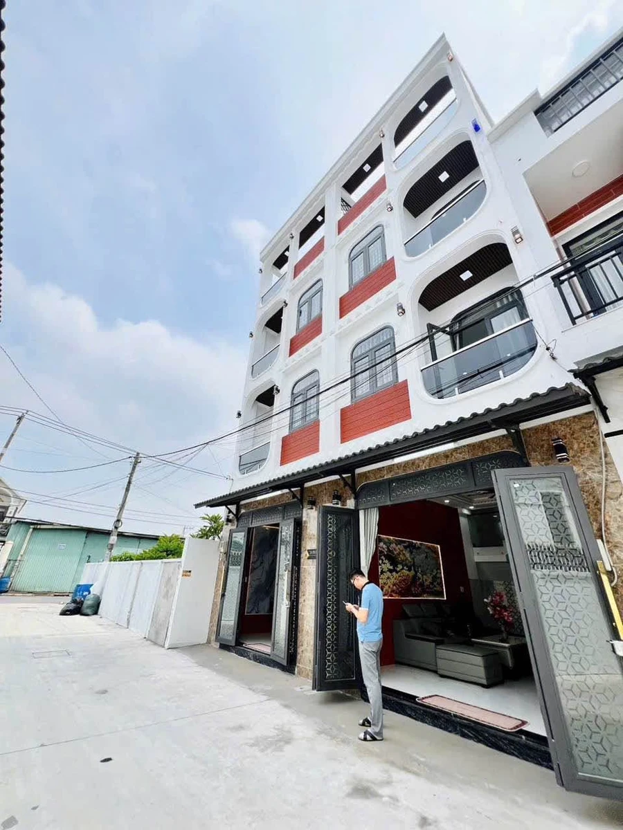 Bán nhà phố mới 4 phòng ngủ 63m² Tân Thới Hiệp giá 6.25 tỷ - Ảnh thu nhỏ 2