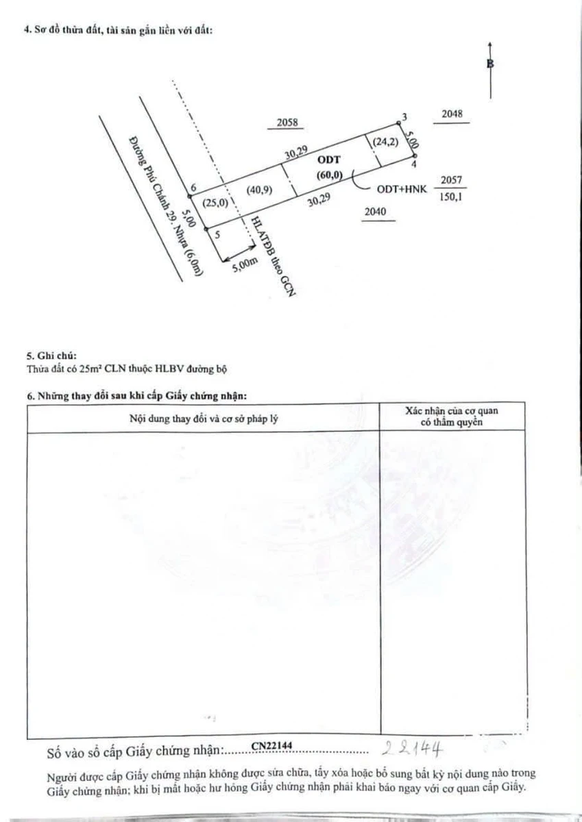 Bán đất Phú Chính Bình Dương 60m² mặt tiền 1 tỷ 6 - Ảnh 1