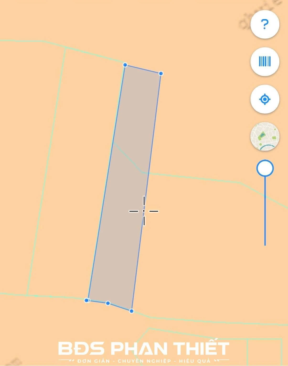 Bán đất Hàm Liêm 2.100 m² Phan Thiết 588 triệu - Ảnh 1