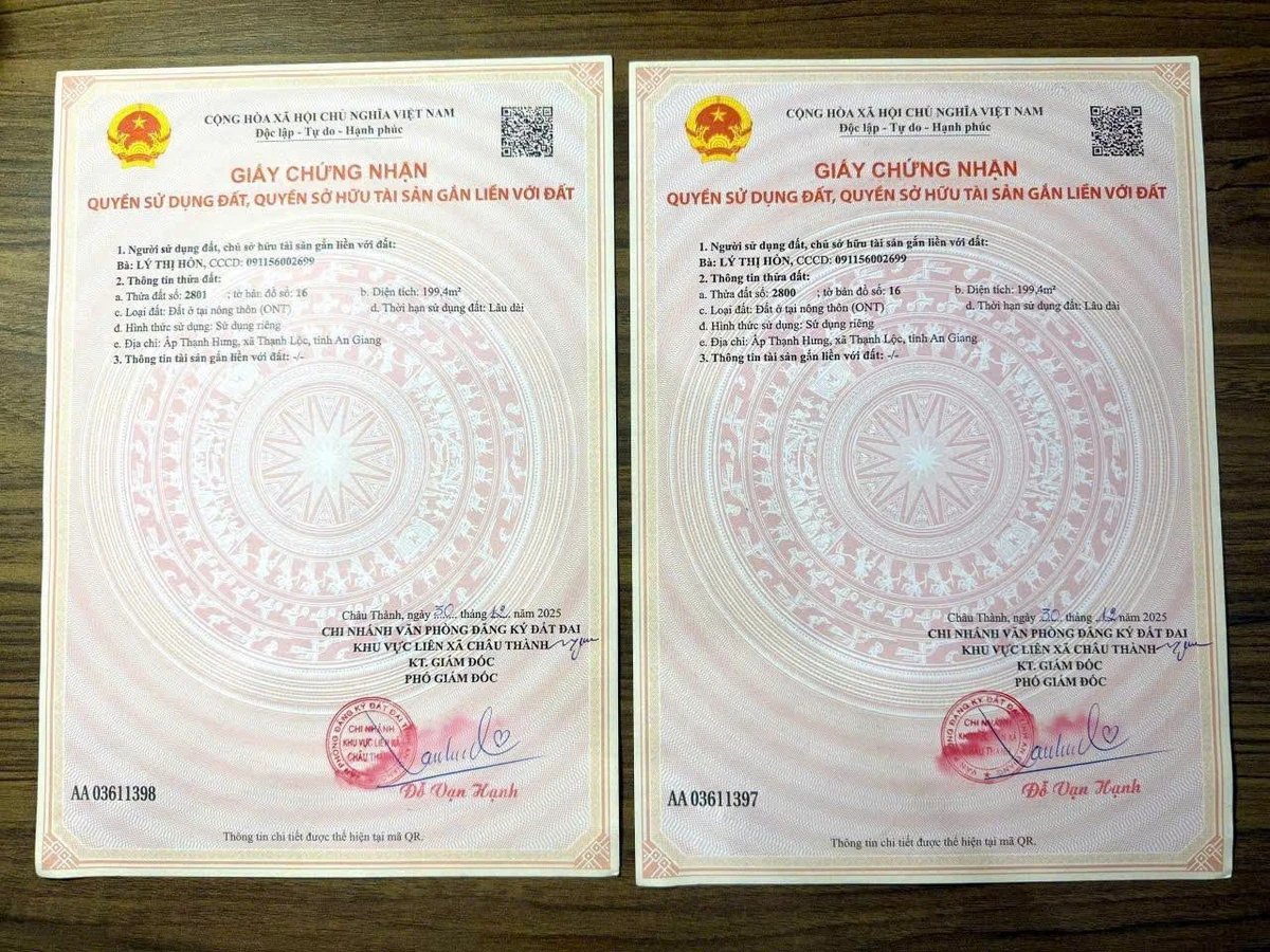 Bán nền đất 400m² Thạnh Lộc Châu Thành, 950 triệu - Ảnh thu nhỏ 4
