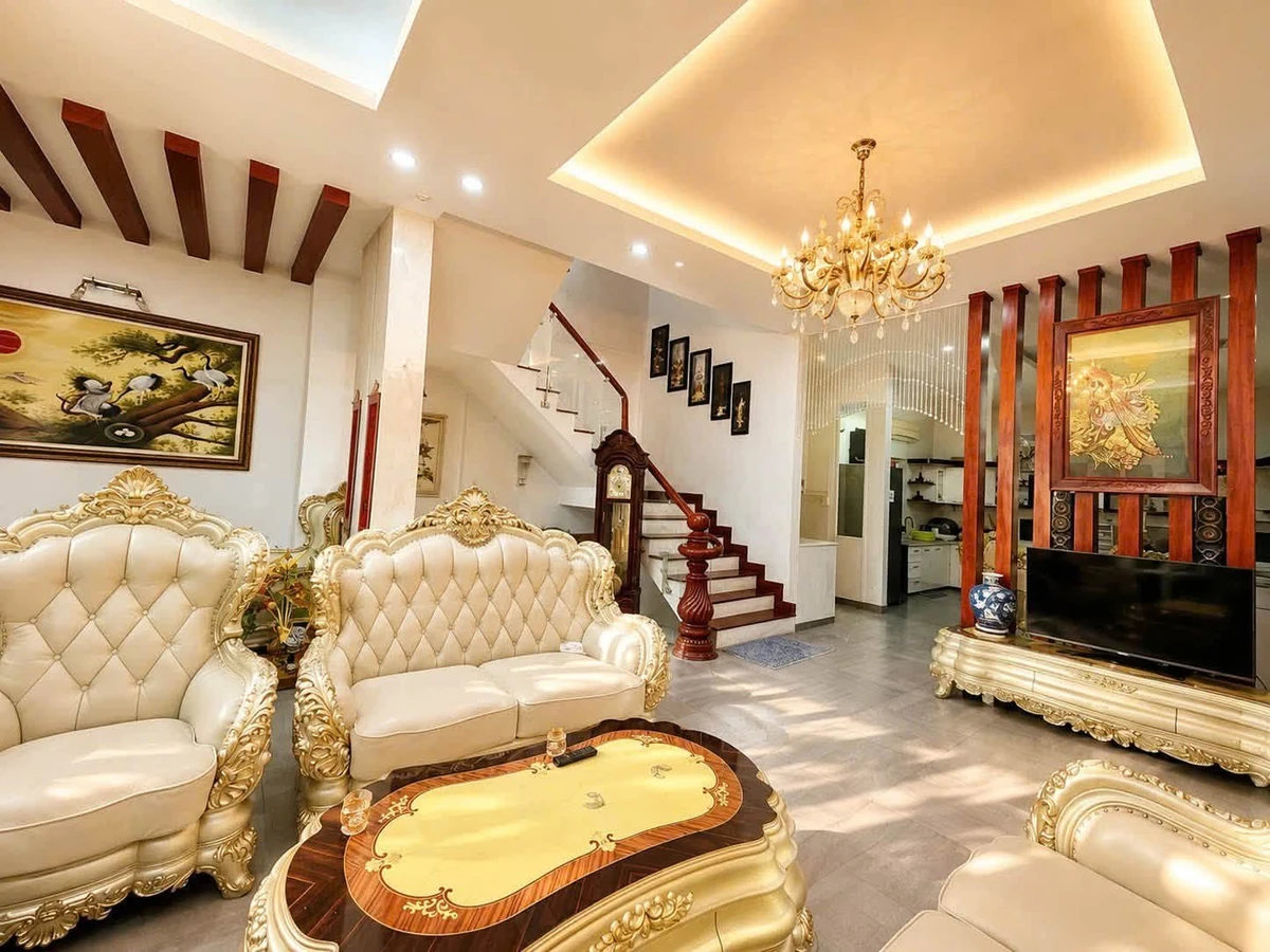Bán biệt thự 275m2 hầm 6 ô tô, hẻm 6m khu sân bay Phổ Quang, Tân Bình, giá 64 tỷ - Ảnh thu nhỏ 3