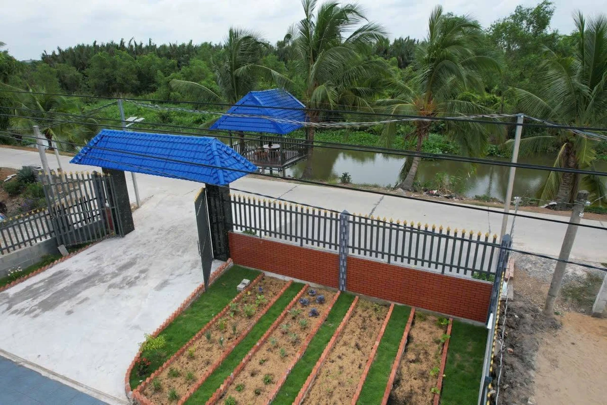 Bán nhà vườn view sông 746m² Bến Lức Tây Ninh - Ảnh thu nhỏ 4