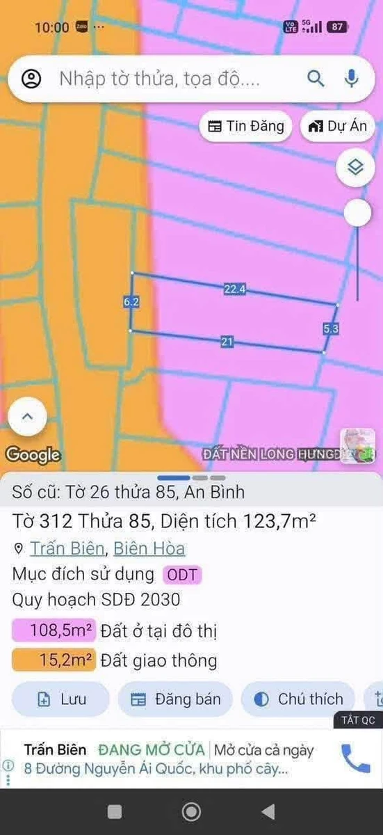 Bán nhà hẻm Trấn Biên 123m2 giá hơn 2 tỷ - Ảnh 1