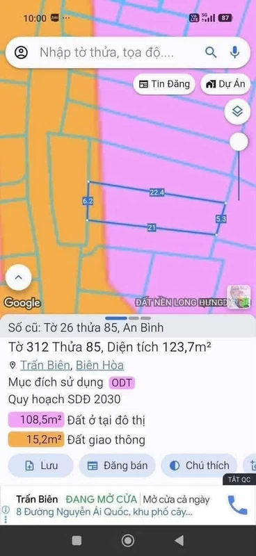 Bán nhà hẻm Trấn Biên 123m2 giá hơn 2 tỷ