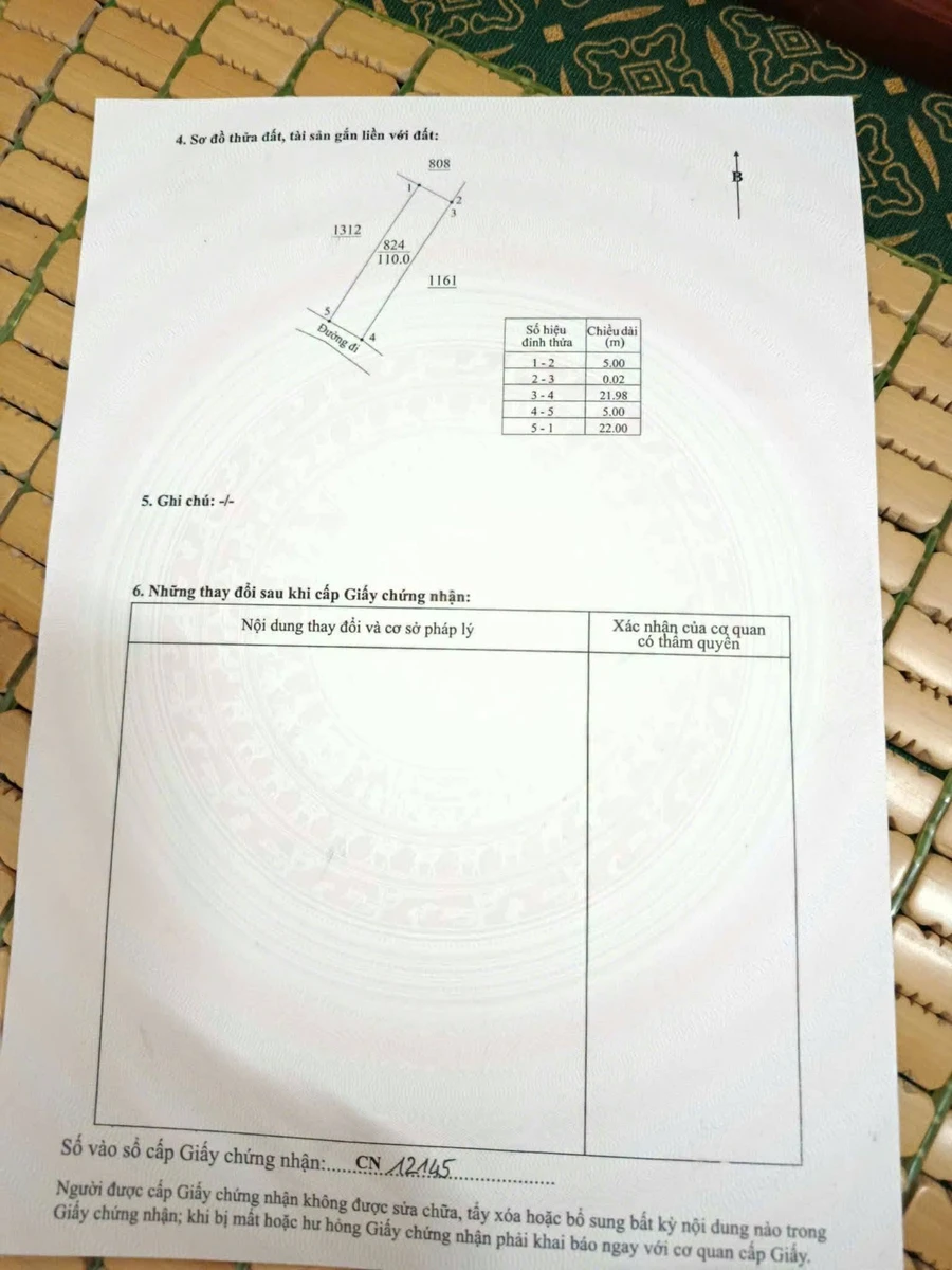 Bán đất Trương Quang Trọng Quận 12, 110m² - 4 tỷ - Ảnh 1