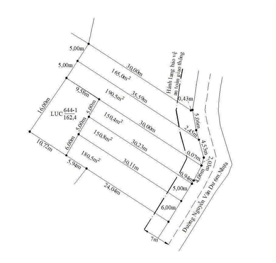 Bán đất nền mặt tiền Nguyễn Văn Dư, Tân Trụ 150m² 660 triệu - Ảnh thu nhỏ 3