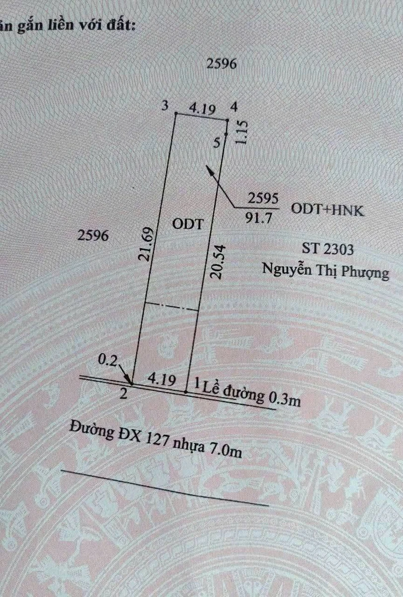 Bán đất mặt tiền DX127 Tân An Thủ Dầu Một 88 m² - Ảnh thu nhỏ 4