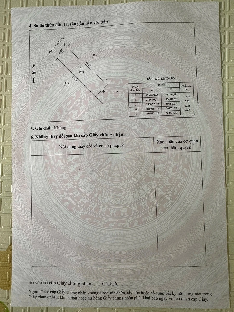 Bán đất 82m2 Phường Nông Trang, Bình Chánh - Ảnh thu nhỏ 4