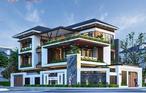 Biệt thự góc Lê Hồng Phong, 280m², 17,9 tỷ, Hải Phòng - Ảnh 1