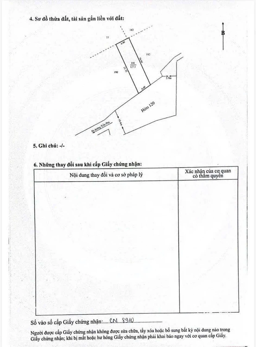 Bán đất 127m² gần biển Bãi Dâu Vũng Tàu 8,5 tỷ - Ảnh thu nhỏ 5