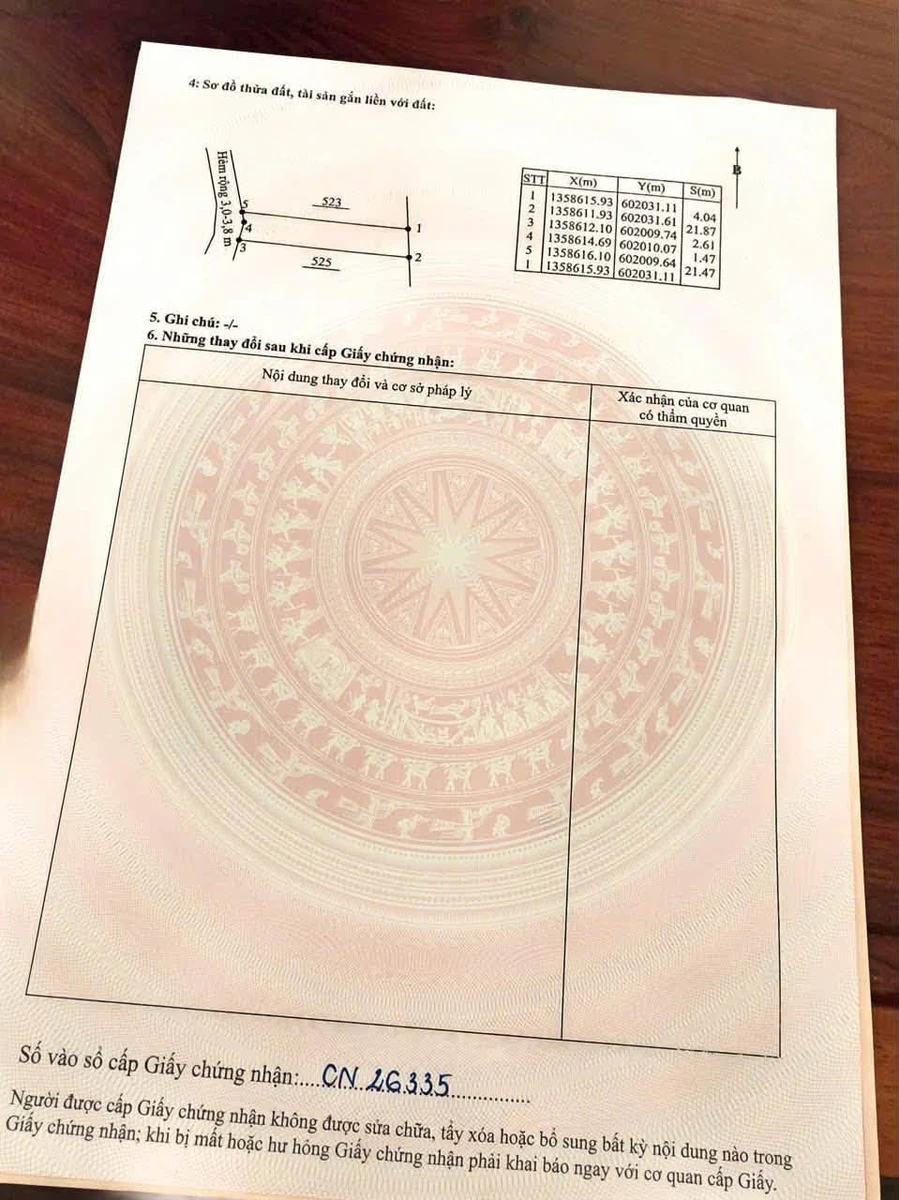 Bán lô đất hẻm ô tô Phước Huệ Bắc Nha Trang 85,9m2 giá 2,65 tỷ - Ảnh thu nhỏ 5