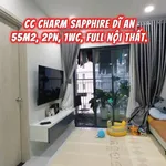 Bán căn 2PN Charm Sapphire 55m² full nội thất 2.28 tỷ Dĩ An - Ảnh thu nhỏ 3
