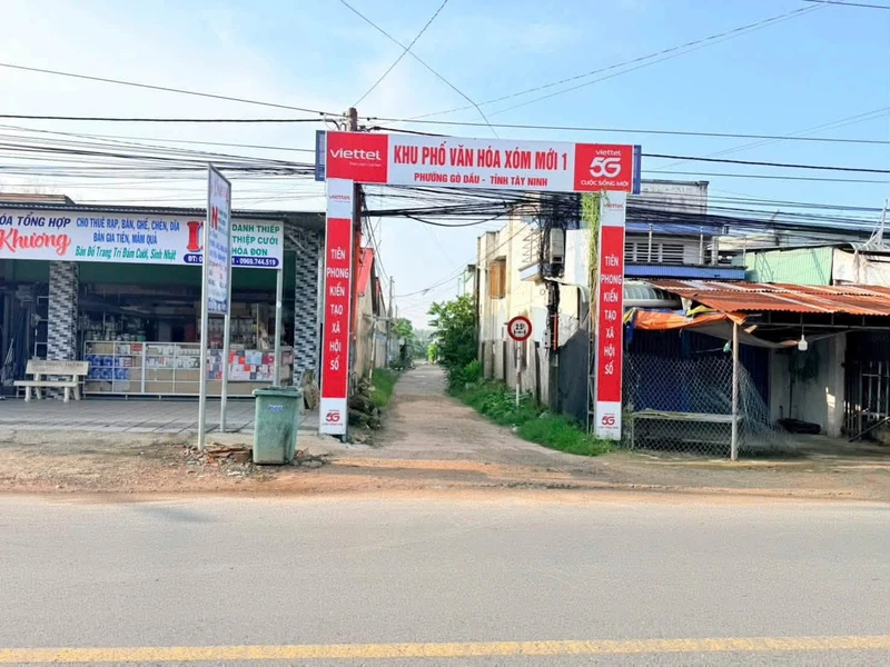 Bán đất 2 mặt tiền Phường Gò Dầu Tây Ninh 100m² 590 triệu