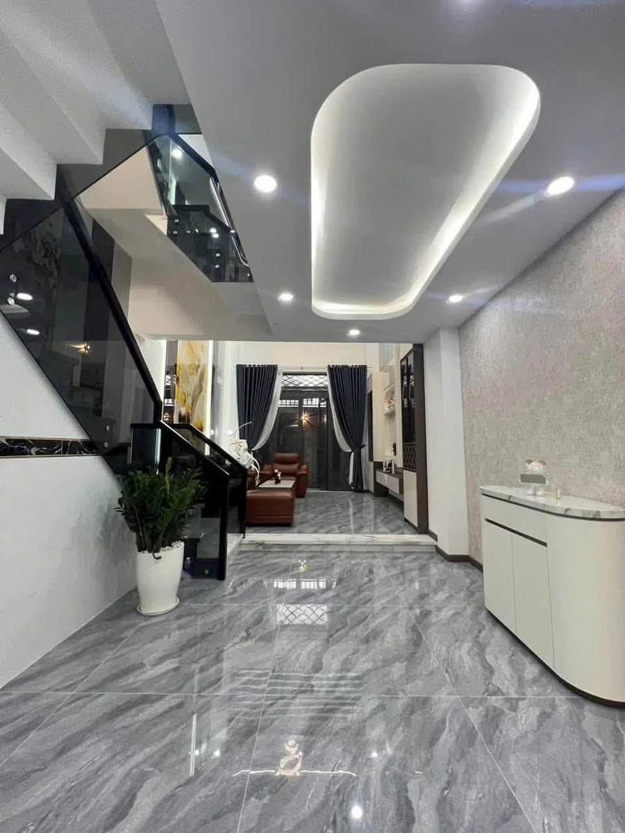Bán nhà phố full nội thất góc 2 mặt tiền 4,5x15m đường Bình Thành, Bình Tân - Ảnh thu nhỏ 2
