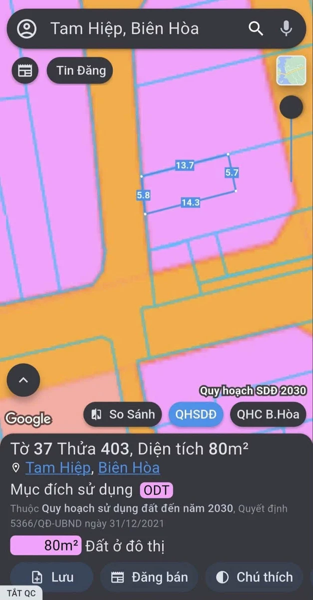 Bán 2 lô đất mặt tiền Trương Quyền Q.12, 80m², 4 tỷ 650 - Ảnh thu nhỏ 3