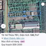 Bán đất thổ cư 180m² Xã Nhựt Chánh Bến Lức 850 triệu - Ảnh thu nhỏ 3