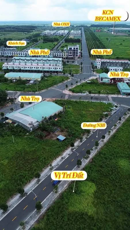 Bán 2 lô đất liền kề Becamex GD2, 5×35m, 1,7 tỷ