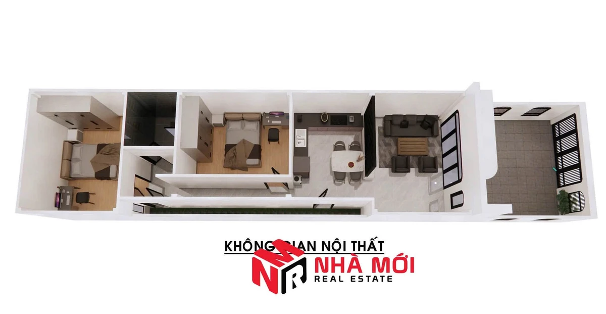 Bán nhà mới KDC Tân Xuyên 4,5x16m 2PN 1 tỷ Bình Chánh - Ảnh thu nhỏ 4