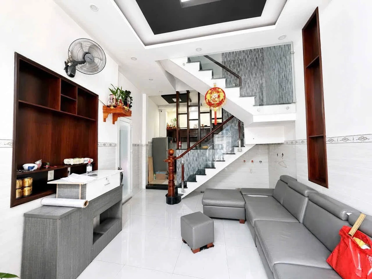 Bán nhà 3 tầng hẻm xe hơi đường số 6 Linh Tây, Thủ Đức, 58m2, 4PN, giá 5,5 tỷ - Ảnh thu nhỏ 2