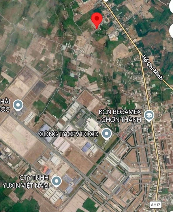 Bán đất 500m² gần KCN Becamex Bình Dương 1 tỷ 995 triệu