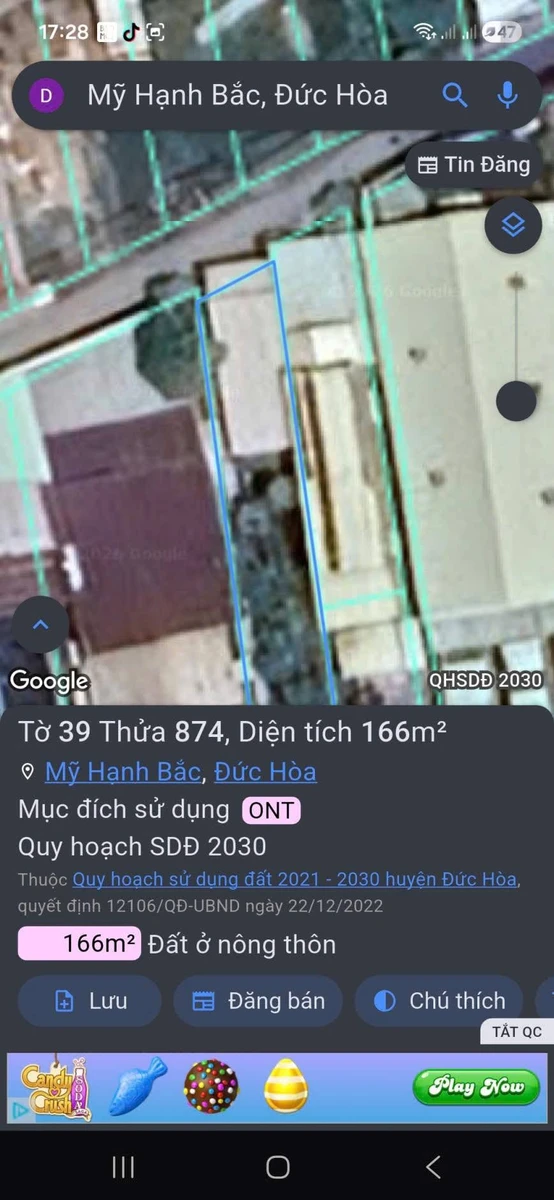 Bán nhà 5m x 33.6m full thổ cư Hóc Môn 1 tỷ 650 triệu - Ảnh thu nhỏ 5