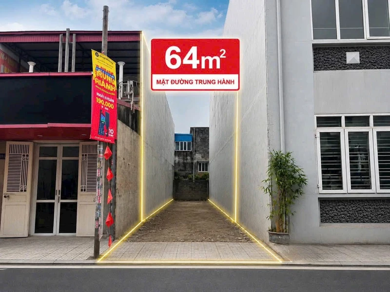 Bán đất mặt đường 182 Trung Hành 64m2 Quận 12