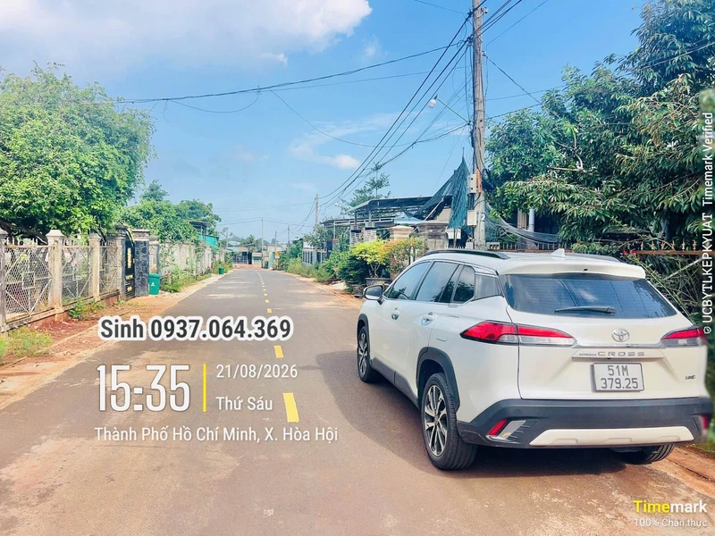 Bán đất 380m2 Xuyên Mộc, Bà Rịa - Vũng Tàu 1 tỷ 560