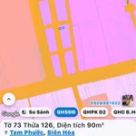 Bán đất 1 sẹc Phùng Hưng Tam Phước Biên Hòa 90 m² 1 tỷ 790 triệu - Ảnh thu nhỏ 1