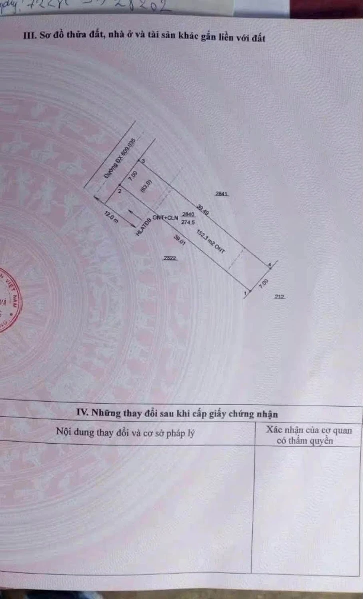 Bán lô đất Phú An Bình Dương giá 2 tỷ 550 - Ảnh thu nhỏ 4