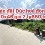 Bán đất thổ cư 260m2 đường nhựa Kênh 3 Hòa Khánh, gần Vingroup Hậu Nghĩa - Ảnh thu nhỏ 1