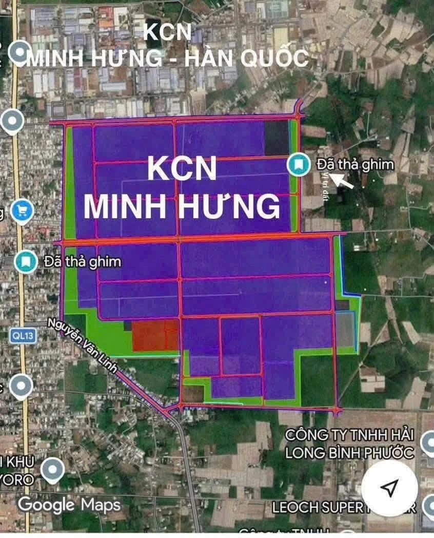 Bán đất sào 4000m2 gần KCN Minh Hưng Bình Dương - Ảnh thu nhỏ 4