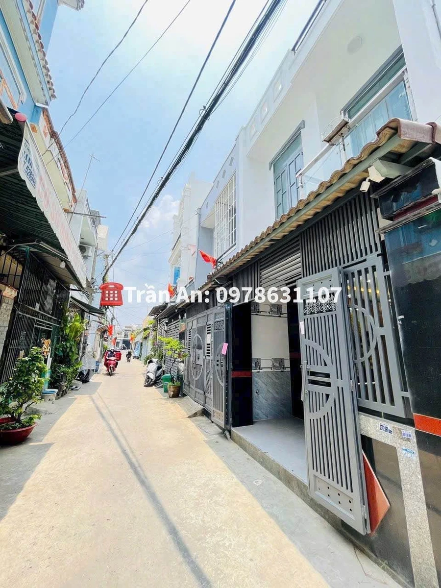 Bán nhà phố SHR 4x14m, 1 trệt 1 lầu, 2PN 2WC đường HT35, Hiệp Thành, Quận 12 - Ảnh thu nhỏ 3