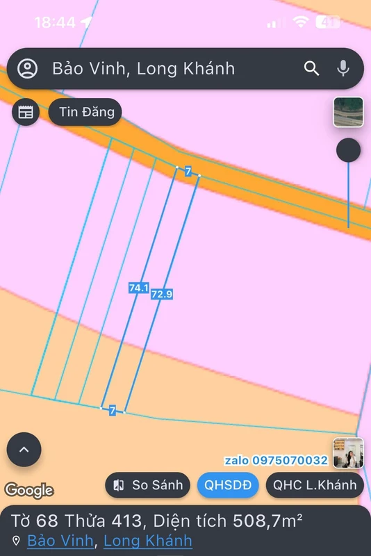 Bán vườn trái cây 500m² giá 699 triệu tại Phường Bảo Vinh, Đồng Nai