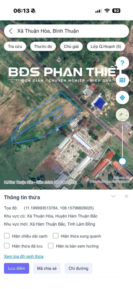 Bán đất mặt tiền Quốc Lộ 28 Hàm Thuận Bắc 6.971m² - Ảnh thu nhỏ 2