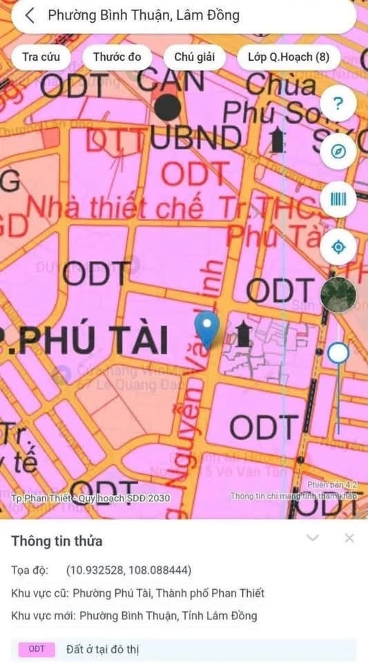 Bán 100m đất mặt tiền Phú Tài, Phan Thiết 1 tỷ - Ảnh 1