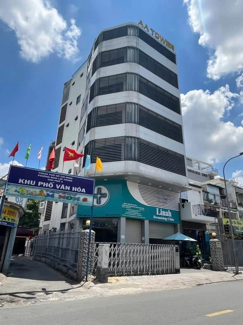 Bán toà nhà góc 2 mặt tiền 128m² Bình Thạnh - Ảnh 1