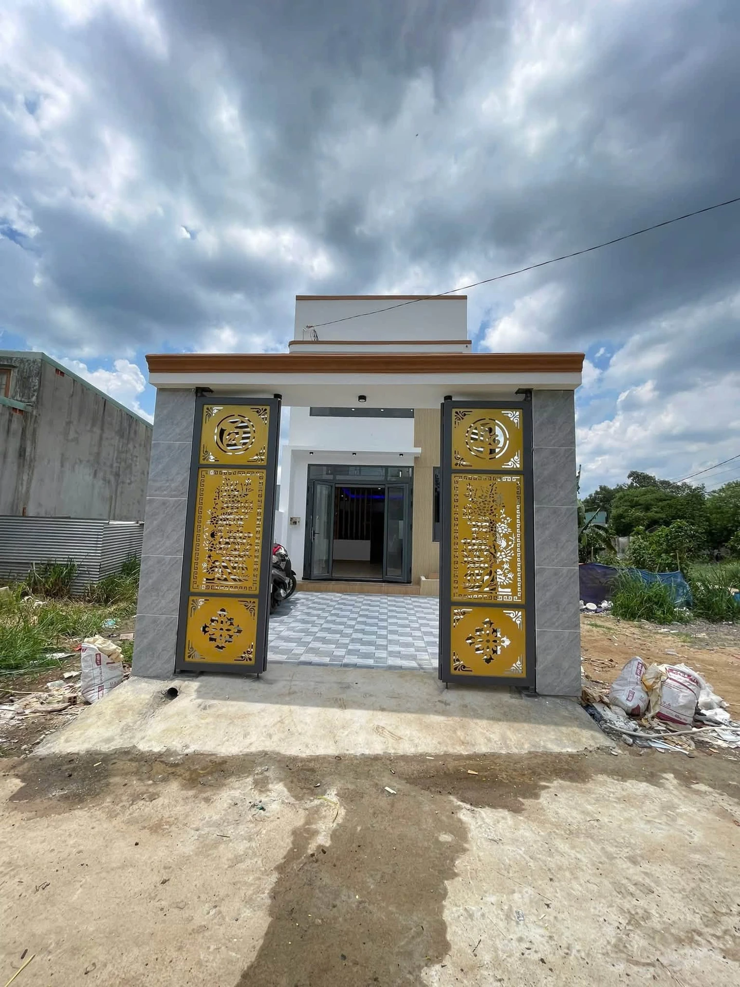 Bán nhà gác lửng 100m² Ấp 5 Sông Trầu 1 tỷ 790 triệu - Ảnh 1