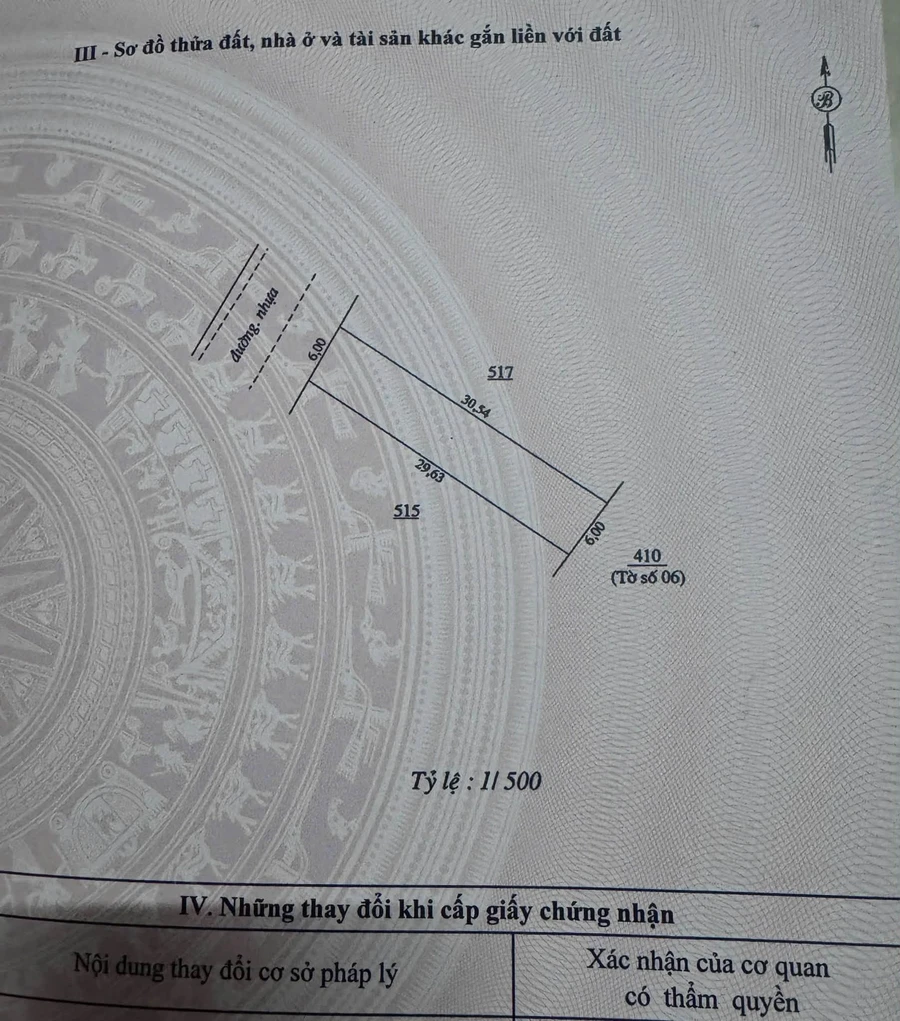 Bán đất Tân Xuân Bình Chánh 180m2 giá 900 triệu - Ảnh thu nhỏ 3
