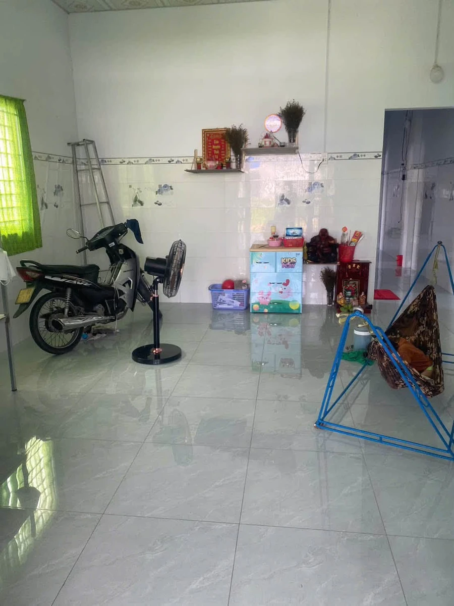 Bán nhà mặt tiền đường Trần Thị Bông 5x27m Thạnh Tân Trụ Long An - Ảnh thu nhỏ 4