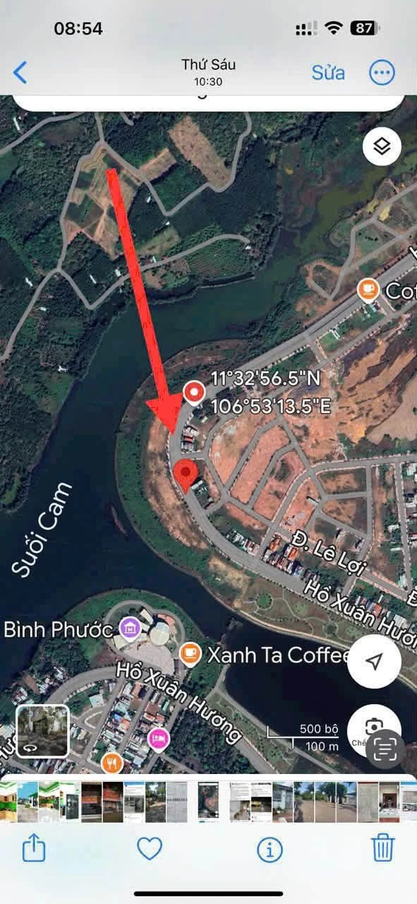 Bán đất mặt tiền Hồ Xuân Hương 494m², 7 tỷ - Ảnh 1