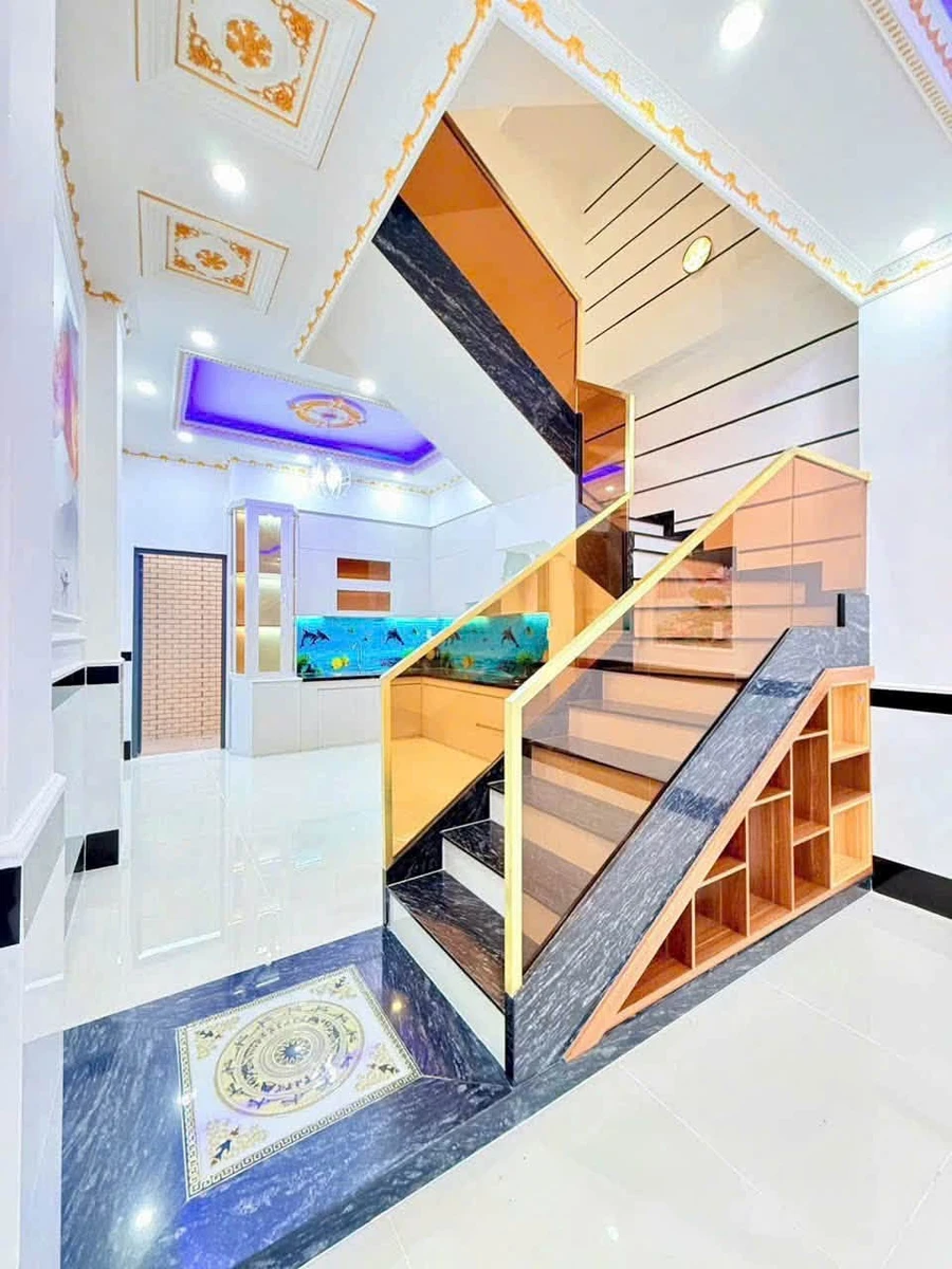 Bán nhà phố hoàn công 4 tầng 55,3m2, 4PN, giá 5,999 tỷ tại Bình Chiểu, Thủ Đức - Ảnh thu nhỏ 3