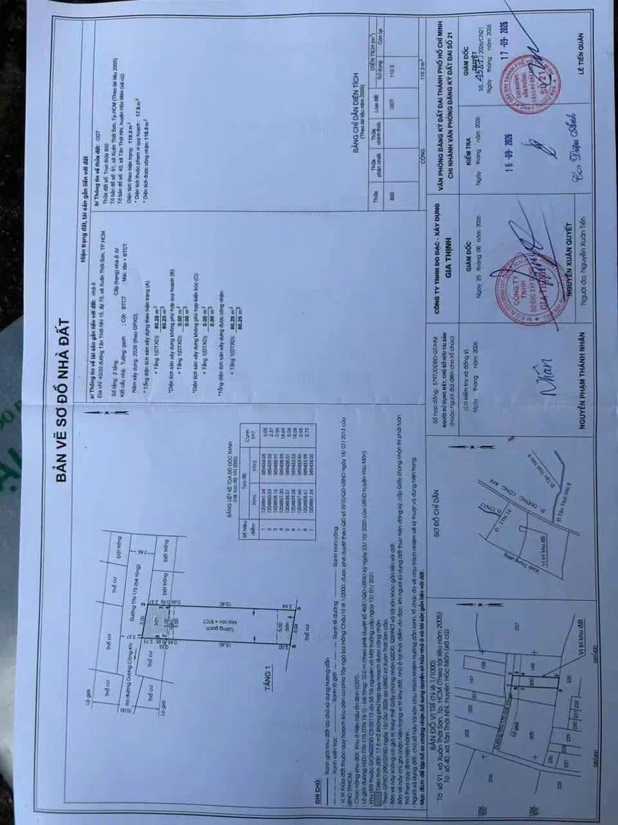 Bán nhà 2 phòng ngủ 110 m² Xuân Thới Sơn, Cần Giờ - Ảnh thu nhỏ 2