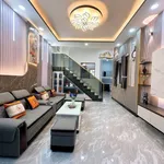 Bán nhà 2 mặt tiền hẻm xe hơi 6,25x12m gần ngã ba Tân Kim QL50, Bình Chánh - Ảnh thu nhỏ 3