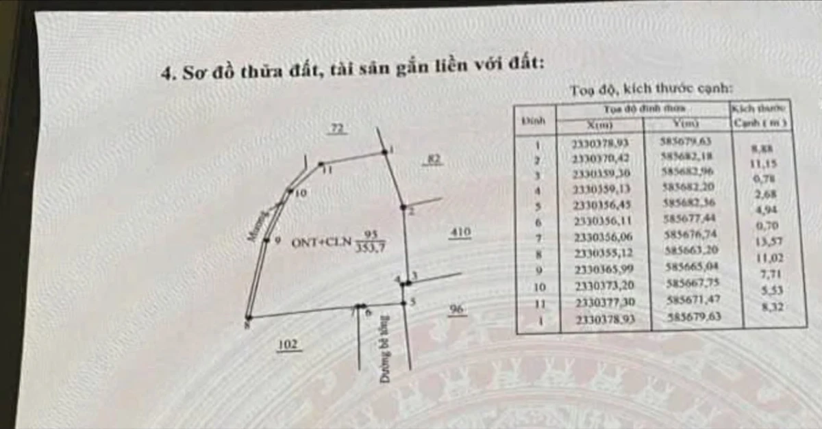 Bán đất Trần Xá Hợp Tiến Hải Phòng 356m² hơn 1 tỷ - Ảnh thu nhỏ 4