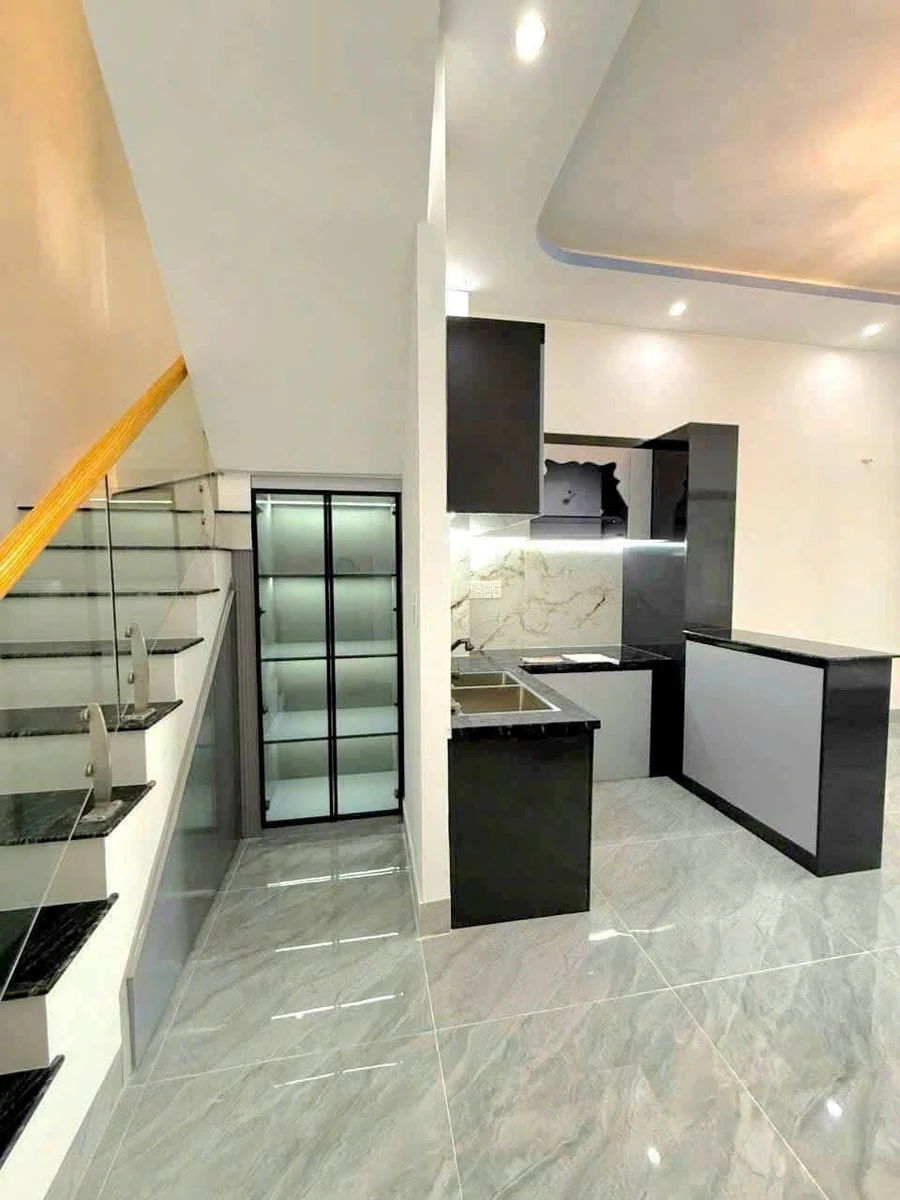 Bán nhà mới 1 trệt 1 lầu 94m² Lưu Hữu Phước, Nhà Bè - Ảnh thu nhỏ 2
