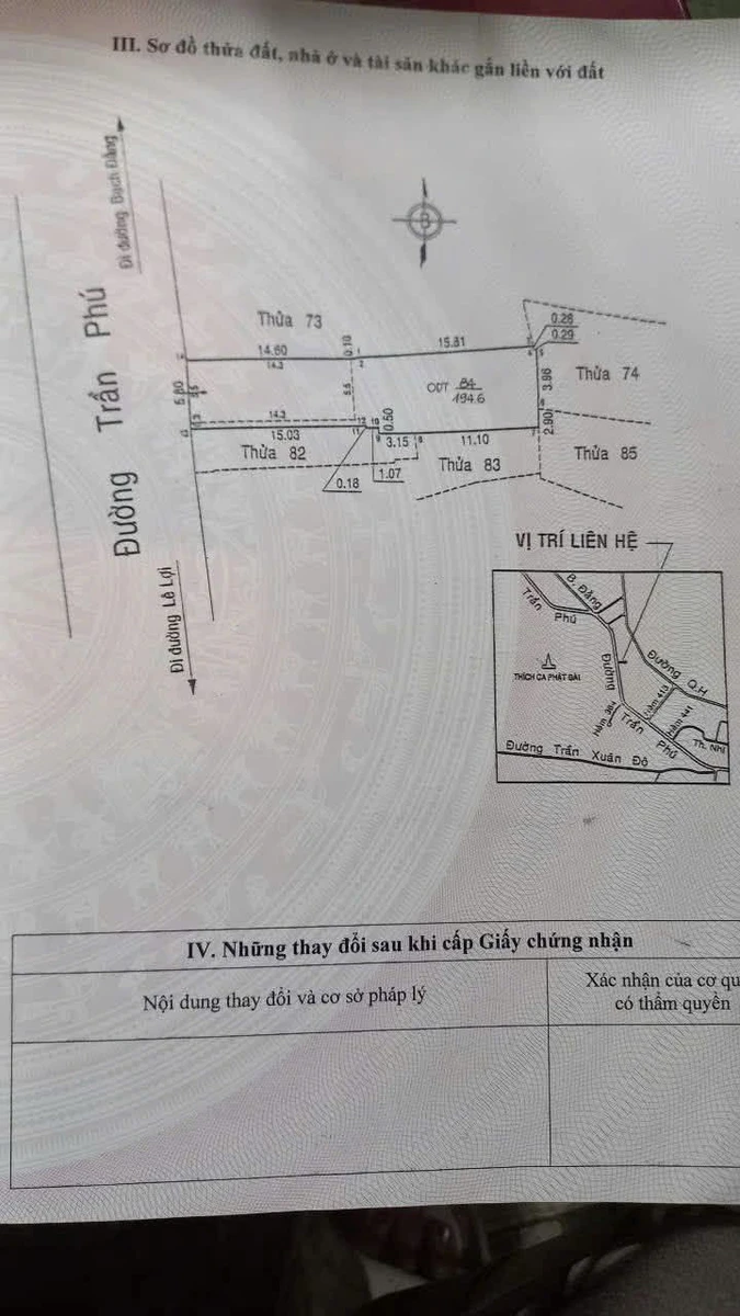 Bán đất mặt tiền Trần Phú, TP Vũng Tàu, 194.6m², giá 19 tỷ - Ảnh 1