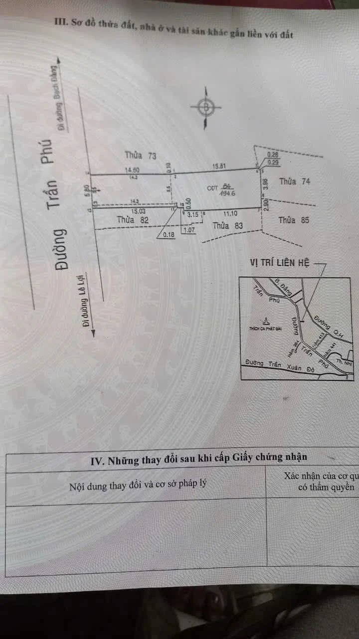 Bán đất mặt tiền Trần Phú, TP Vũng Tàu, 194.6m², giá 19 tỷ - Ảnh 1