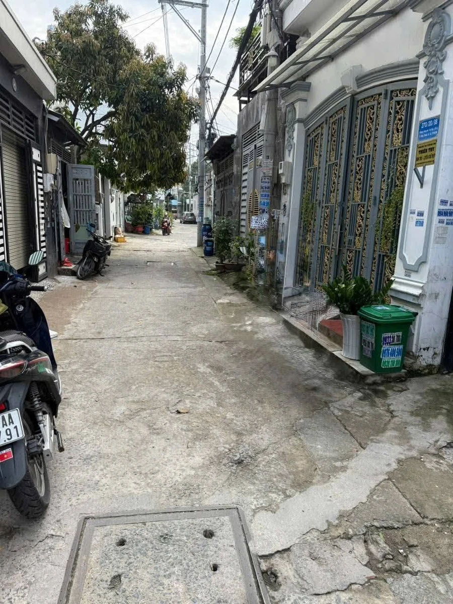 Bán nhà 1 trệt 2 lầu hẻm xe hơi Nguyễn Thị Búp, Quận 12, 27,2m2, giá 1,85 tỷ - Ảnh thu nhỏ 3