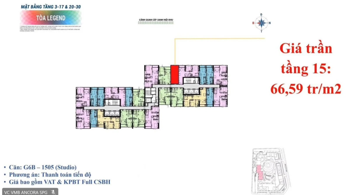 Giá dự án Sun Trường Vinh chưa tới 60tr/m2, chiết khấu khách hàng tiên phong lên đến 3,7%. - Ảnh thu nhỏ 5